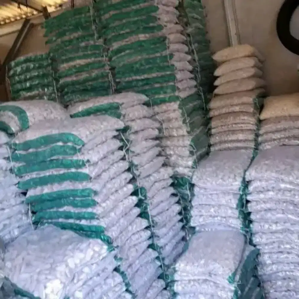 Jual batu koral putih berat 10kg perkarung order