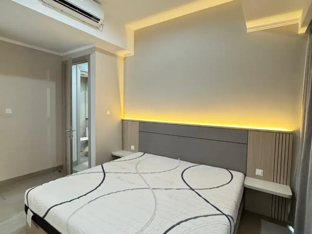 disewakan 2 bedroom 70sqm full furnish menara jakarta Kemayoran