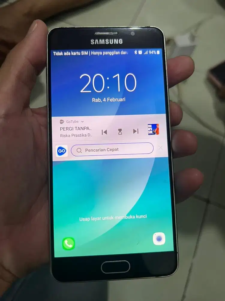 Samsung A310 2/16 Masih tingting ( Hp aja yah Plus kabel )