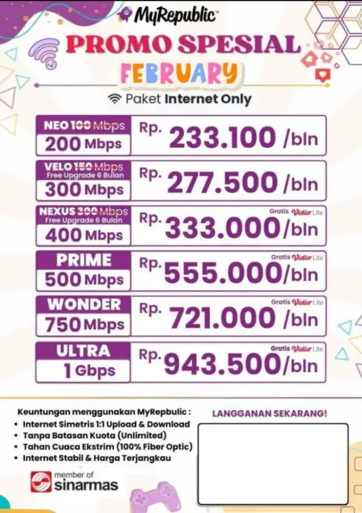 Promo internet my republic