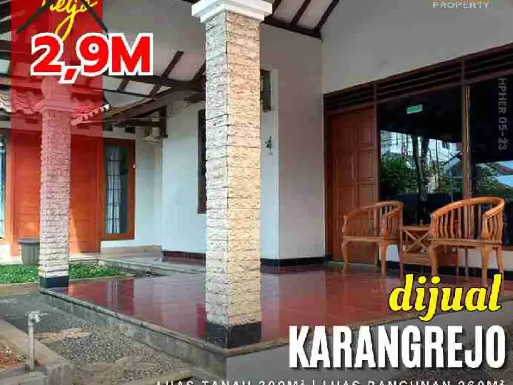 Di Jual Rumah Cantik di Karangrejo Semarang