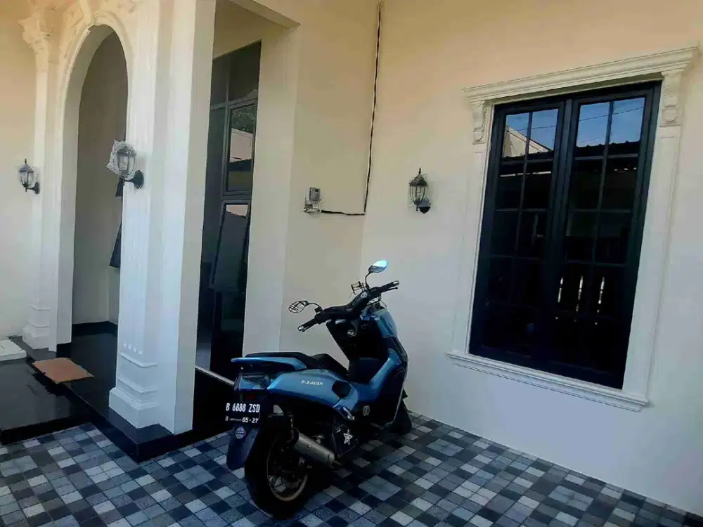 Di sewakan rumah bangunan baru siap huni dalam cluster di pondok rajeg