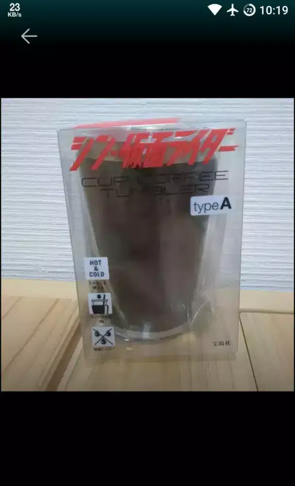 Tumbler kamen rider with blackpink color