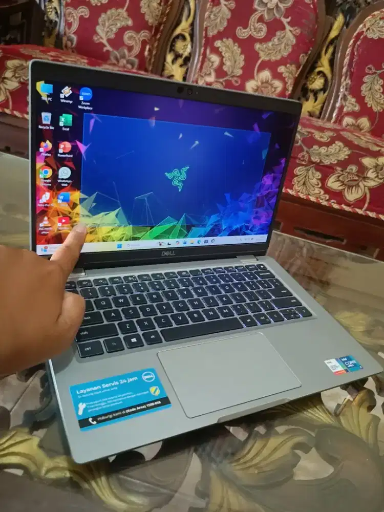Laptop Dell Touchscreen Core i7 Gen 11 RAM 16GB SSD 512