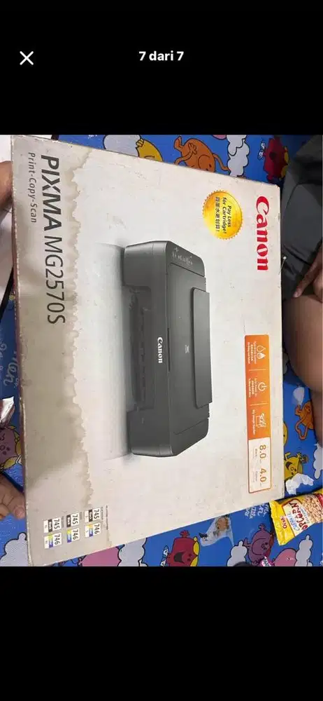 Print canon, sudah bisa fotocopy,scan