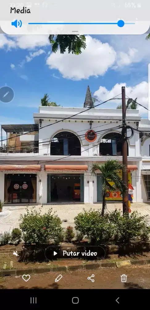 Disewakan rumah komersil