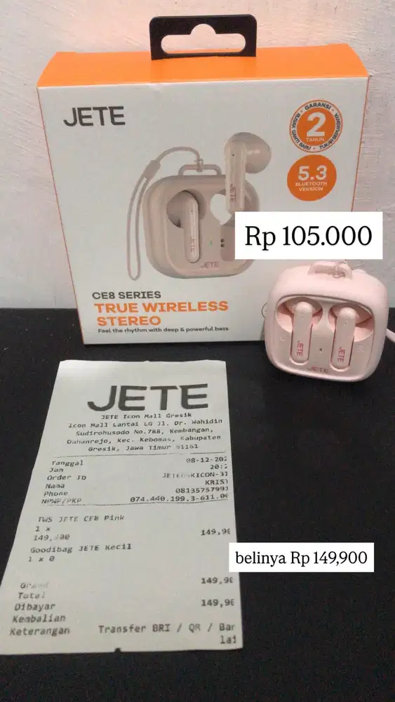 HEADSET JETE MURAH