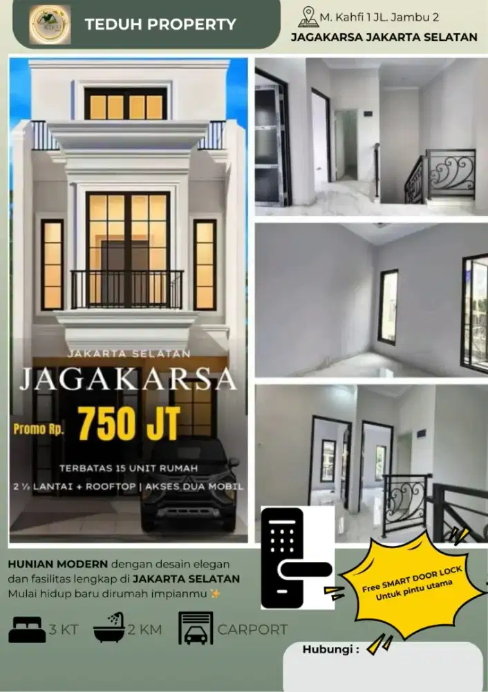 Rumah murah mewah di jagakarsa