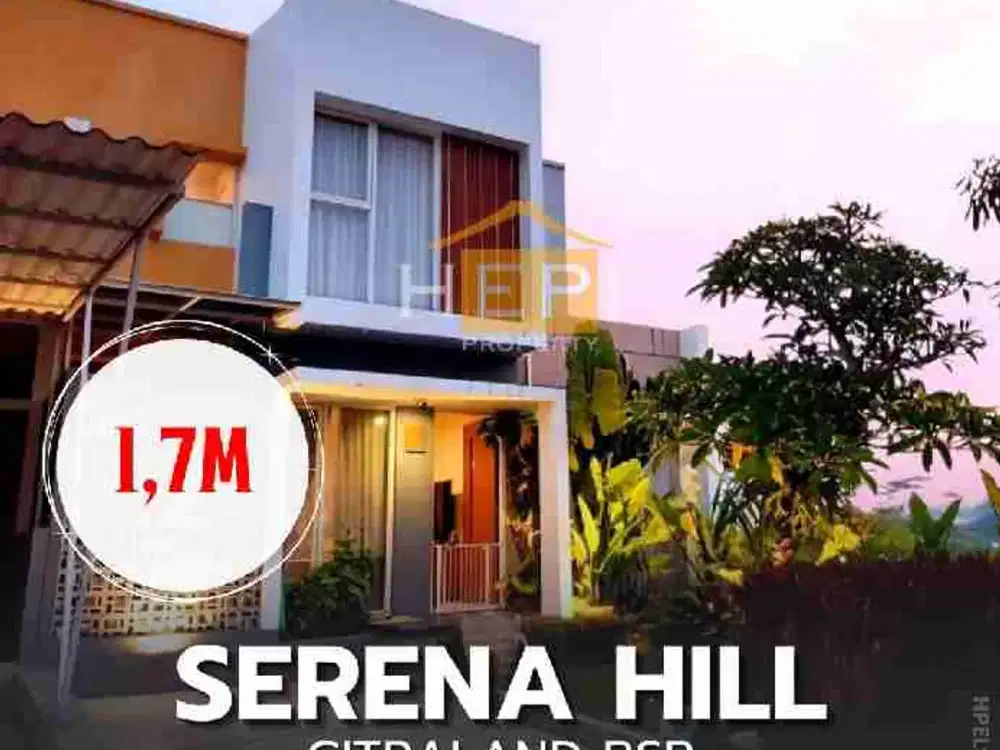 Di Jual Rumah Cantik di Serena Hill BSB Semarang