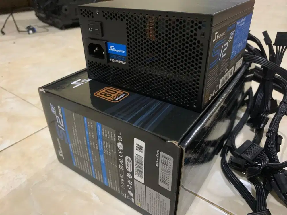 PSU Seasonic S12iii 650w 80+ Bronze