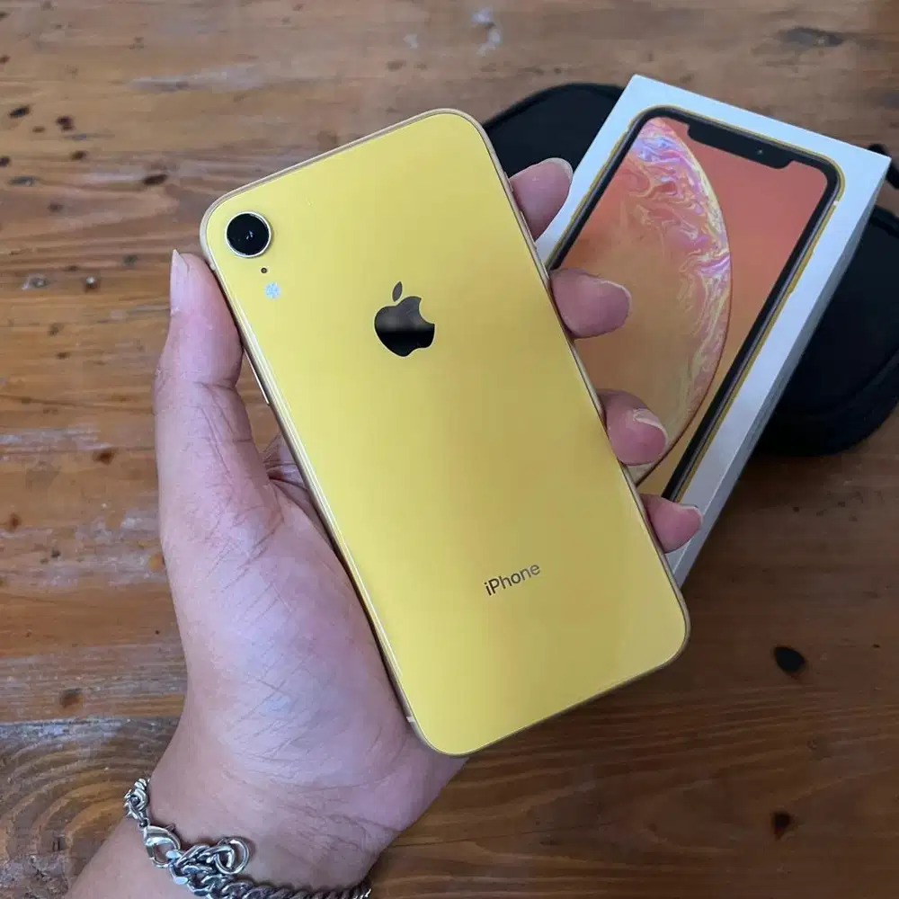 iPhone Xr 64GB Yellow ex INTER (REGIST/SETARA IBOX)