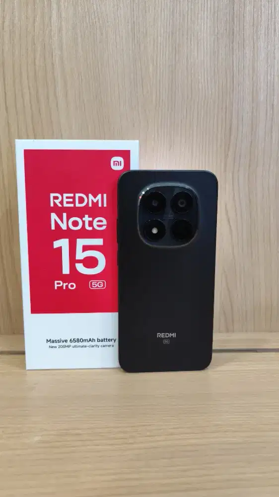 PROMO GEDEN REDMI NOTE 15 PRO 5G 8/256 NEW SEGEL