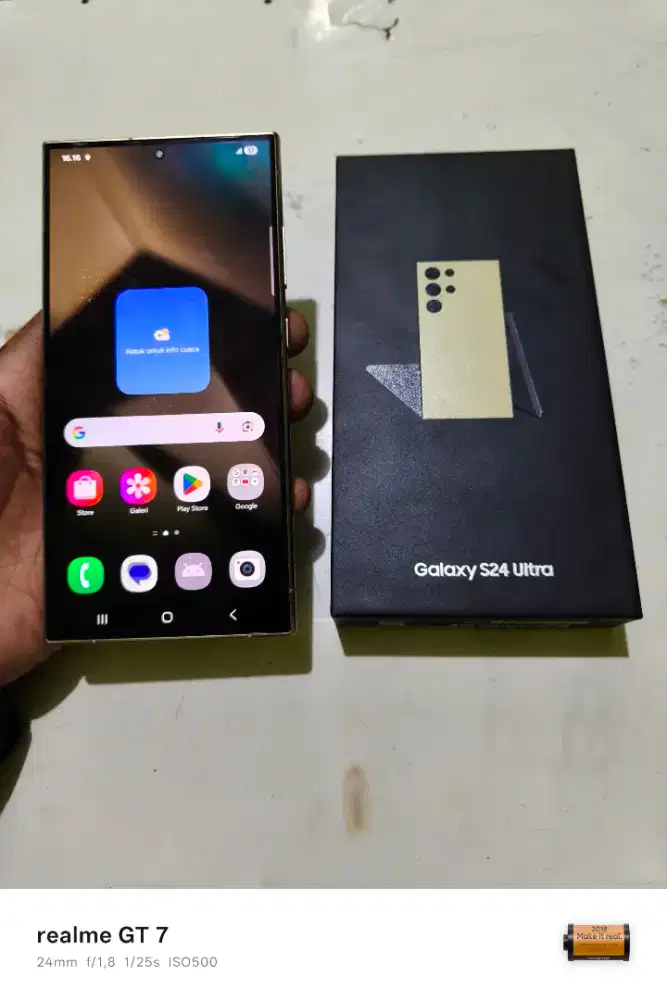 Samsung S24 Ultra 12/256GB bisa tukar tambah