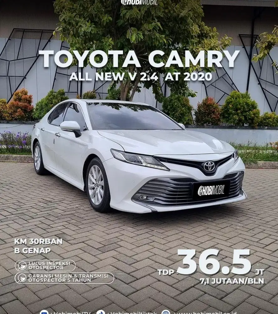 Toyota All New Camry V 2.4  AT Thn 2020
