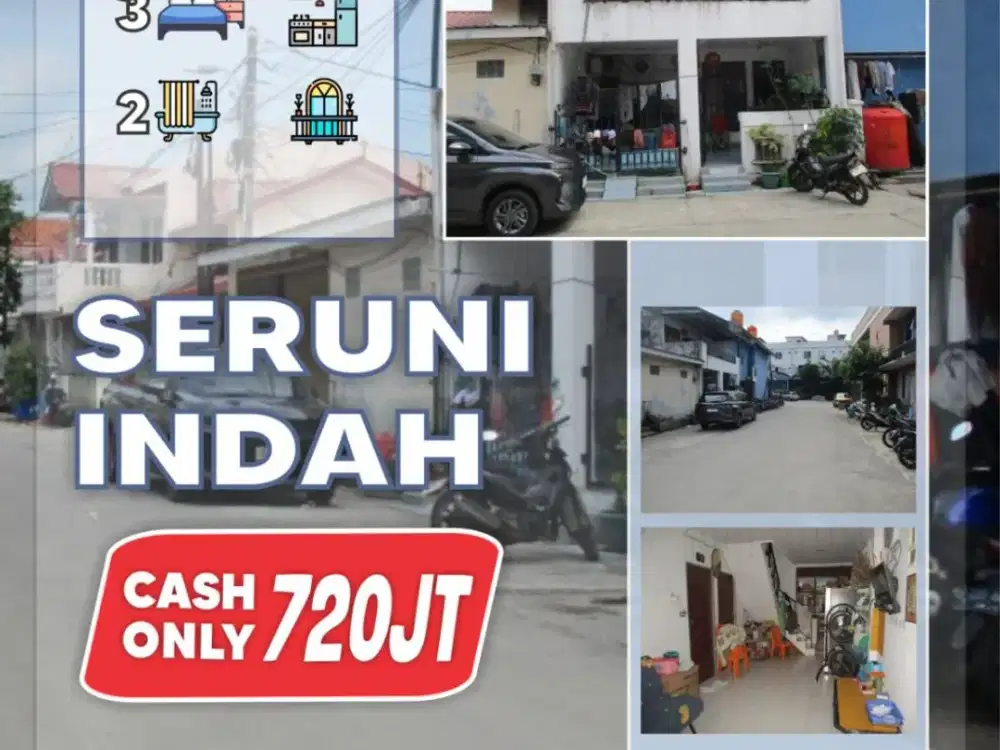 DI JUAL CEPAT RUMAH 2 LANTAI SHM PERUMAHAN SERUNI INDAH BATAM KOTA