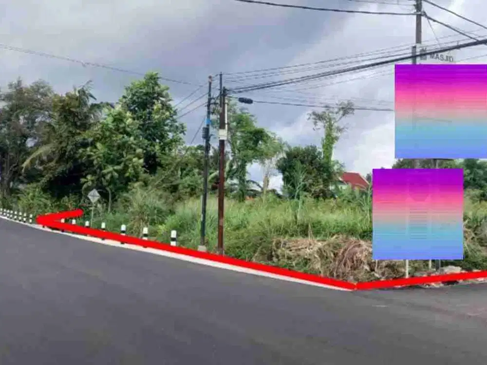 Tanah Asri Bagus Tepi jl. Palagan Dekat Rejodani