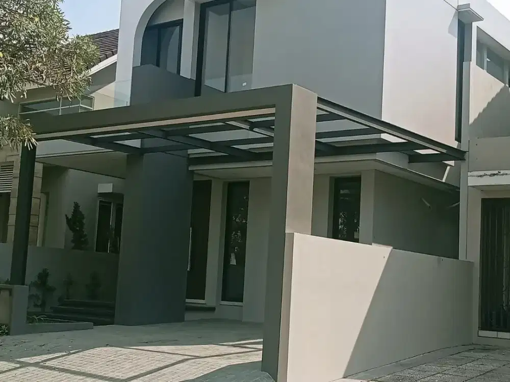 Dijual Rumah Baru Gress Woodland Citraland 2LT LB325m 5KT Dekat Gwalk dan Pakuwon Mall Surabaya Barat