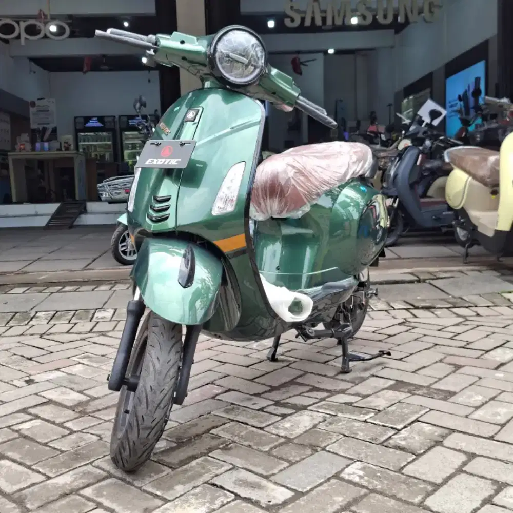 MOTOR LISTRIK DENGAN DESAIN ELEGAN