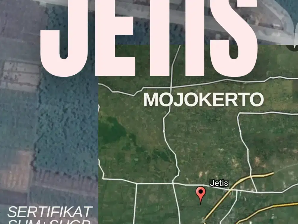 Jetis Mojokerto Tanah 0 Jalan Beton