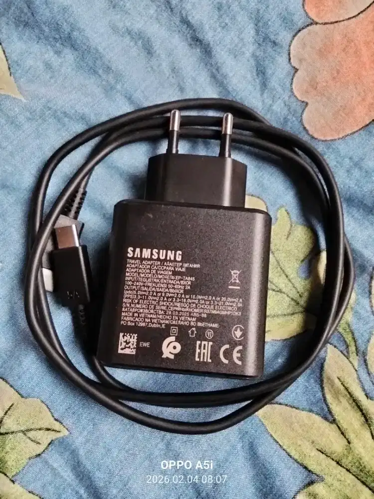Charger samsung 45watt original