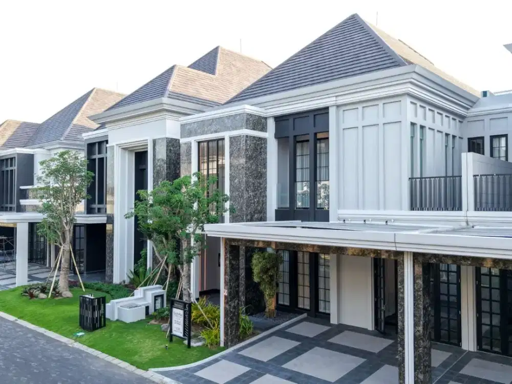 rumah pakuwon indah new cluster balvedere with pool