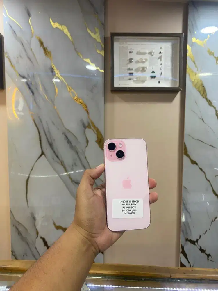 Iphone 15 128gb resmi ibox fullset original