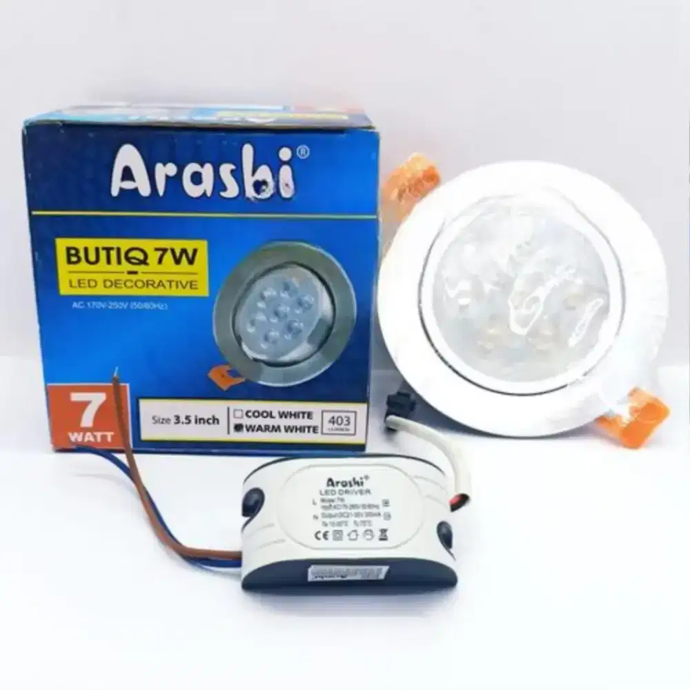 Cuci Gudang Lampu Dekoratif downlight butiq 7w