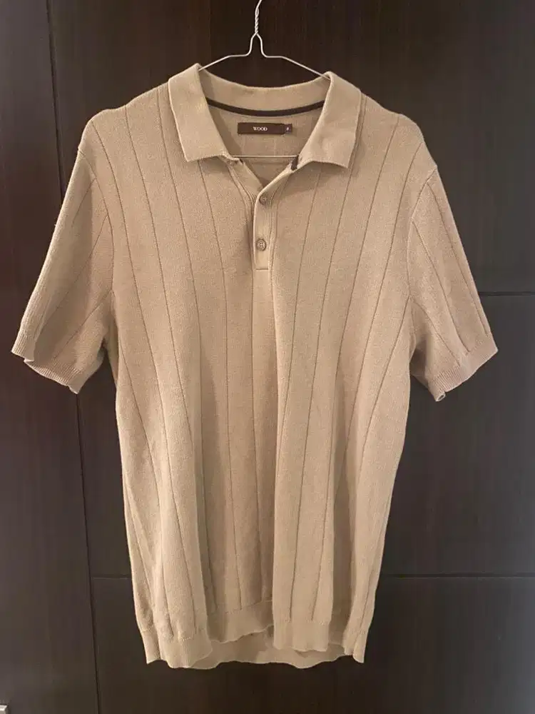 Baju Polo Shirt Wood