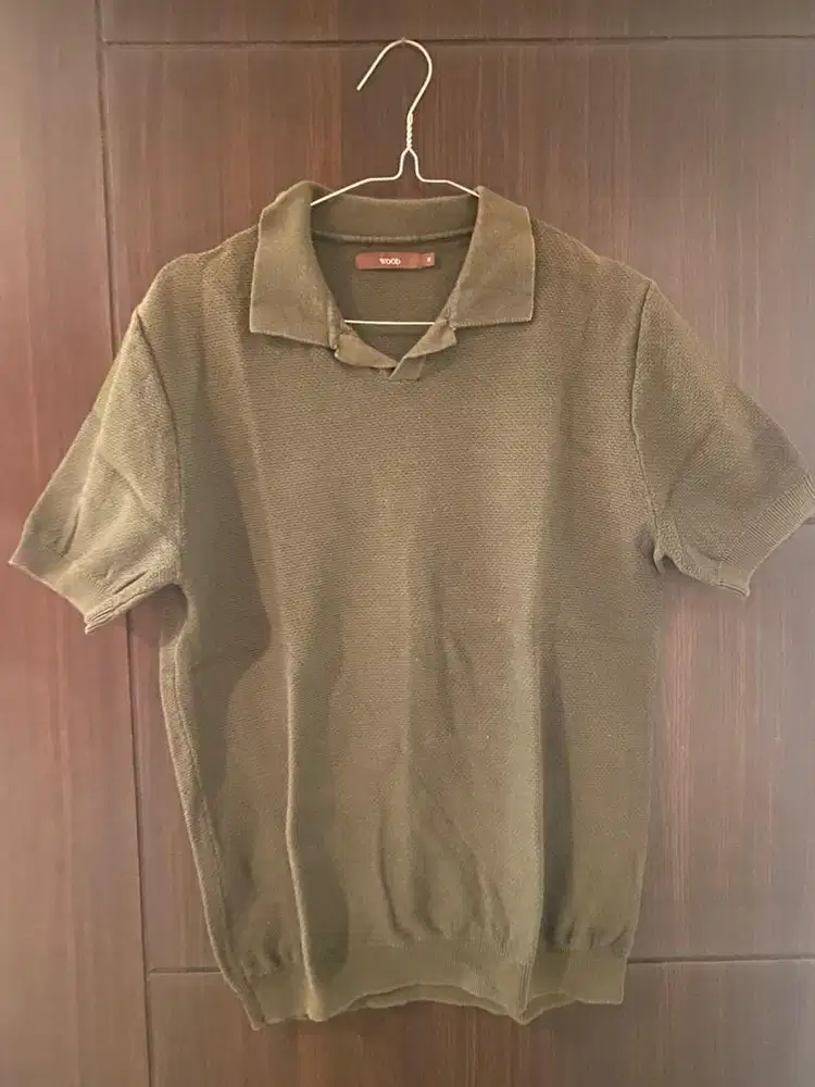 Baju Polo Shirt Wood