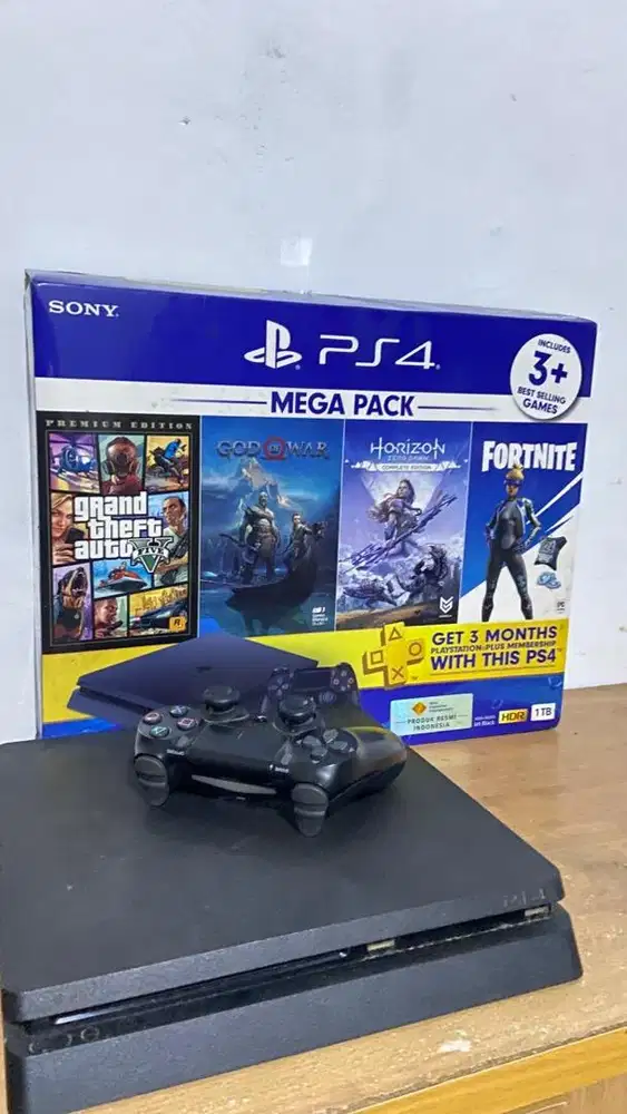 PS 4 SLIM 1TB SONY INDO