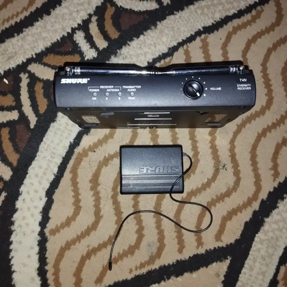 Wireless instrument shure T4N rare