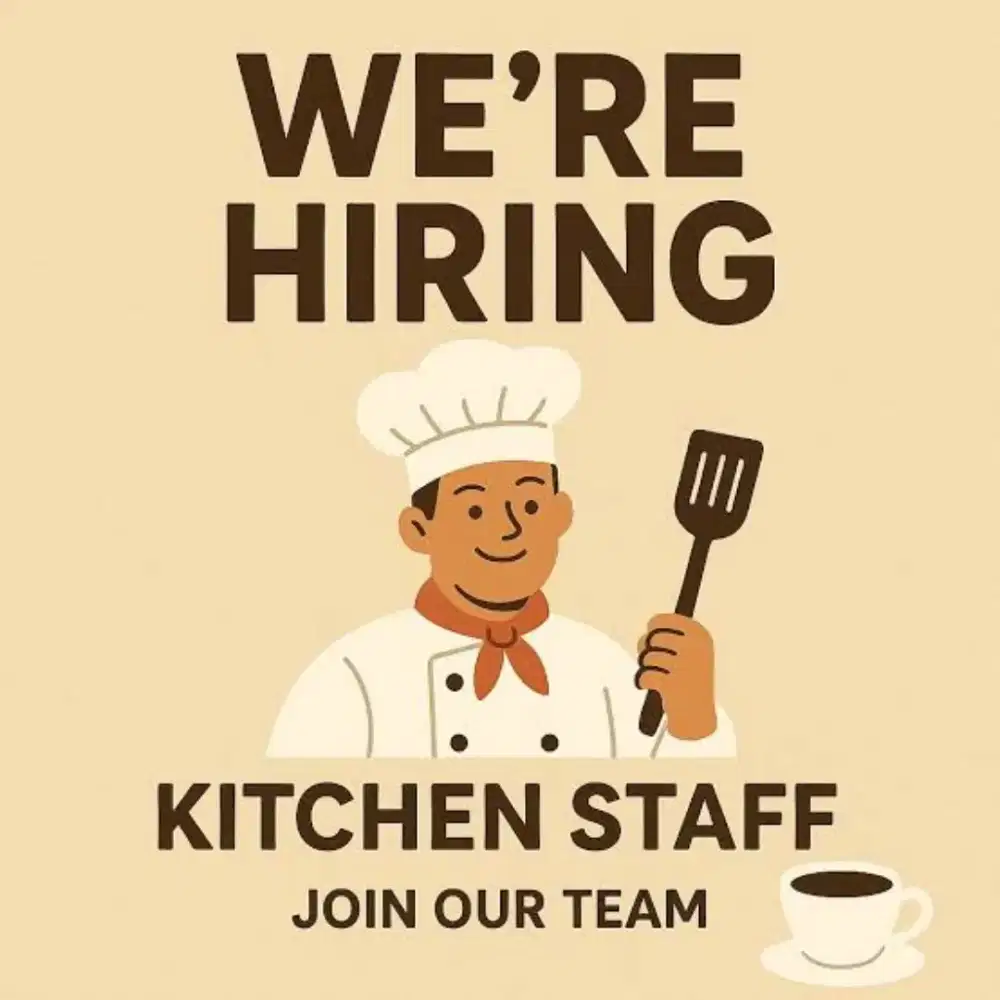 DIBUTUHKAN SEGERA!! CAFE OPERATOR (COOK & BARISTA)