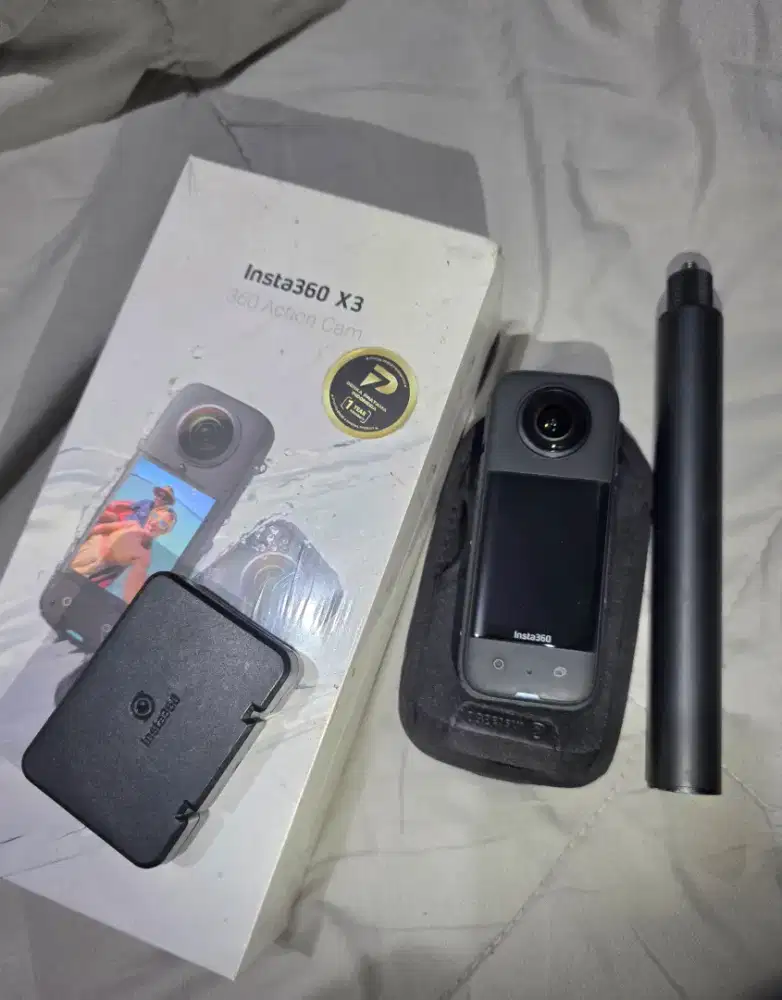 Insta360 X3 Full Set – Siap Pakai.