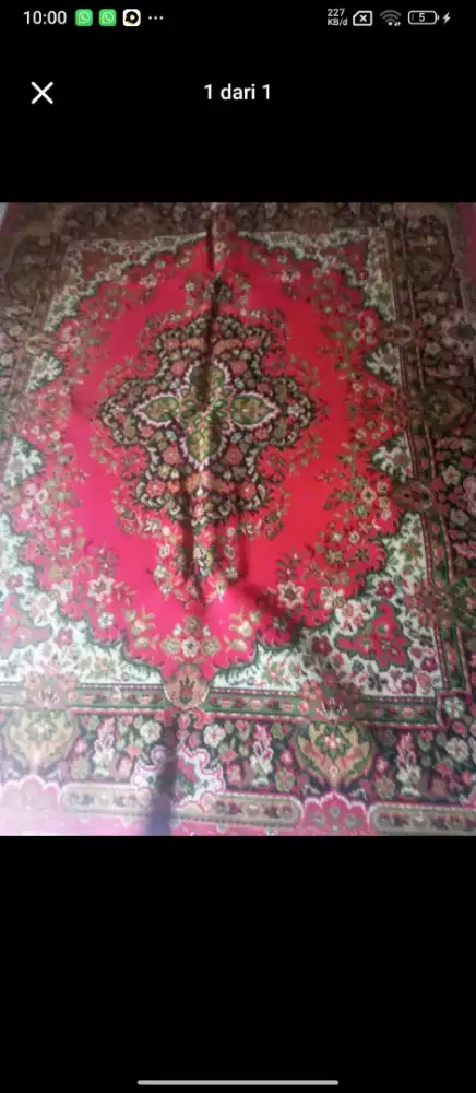 Karpet permadani tebal asli beli dari haj