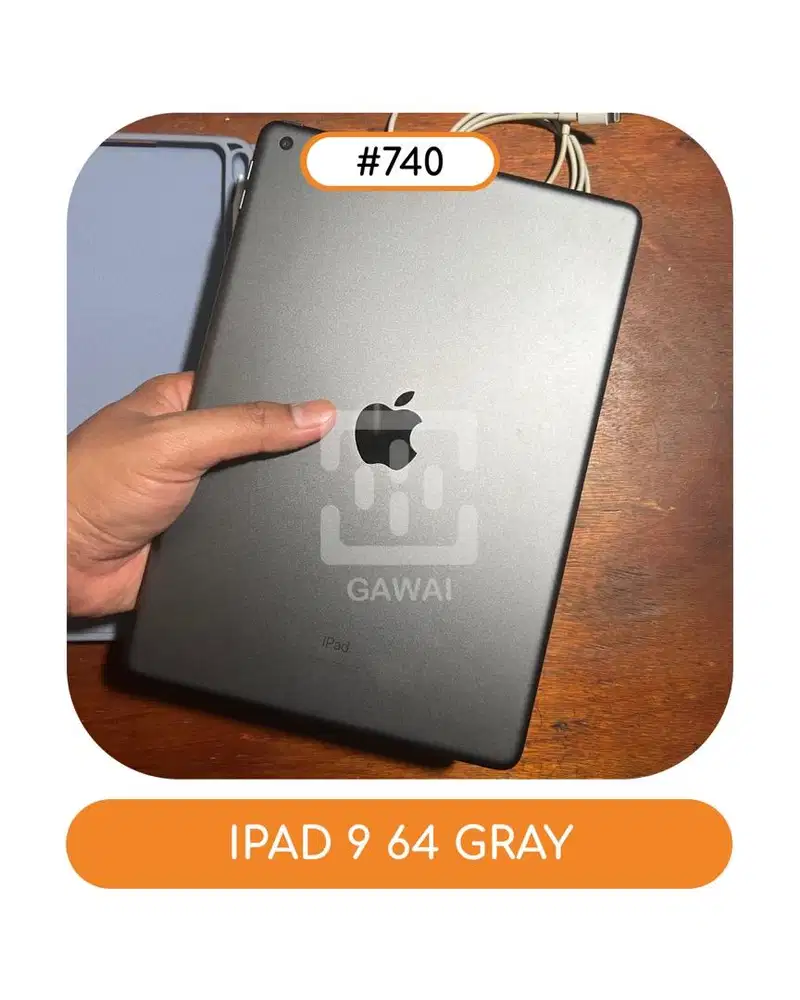 #740 Ipad 9 Gray 64