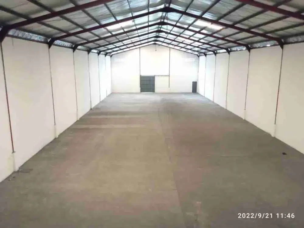 Di Sewakan Gudang Luas dan Bebas Banjir Bisa Masuk Container di Cikupa