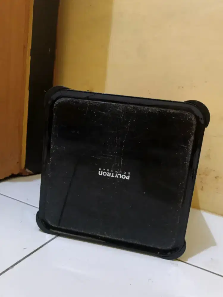 SEPEKER PASIF SOUNDBAR SUBWOOFER + TWITTER TV LED POLYTRON 32INC