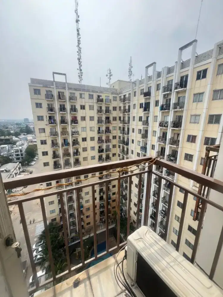 Disewakan Apartmen City Garden Full furnish View kolam renang