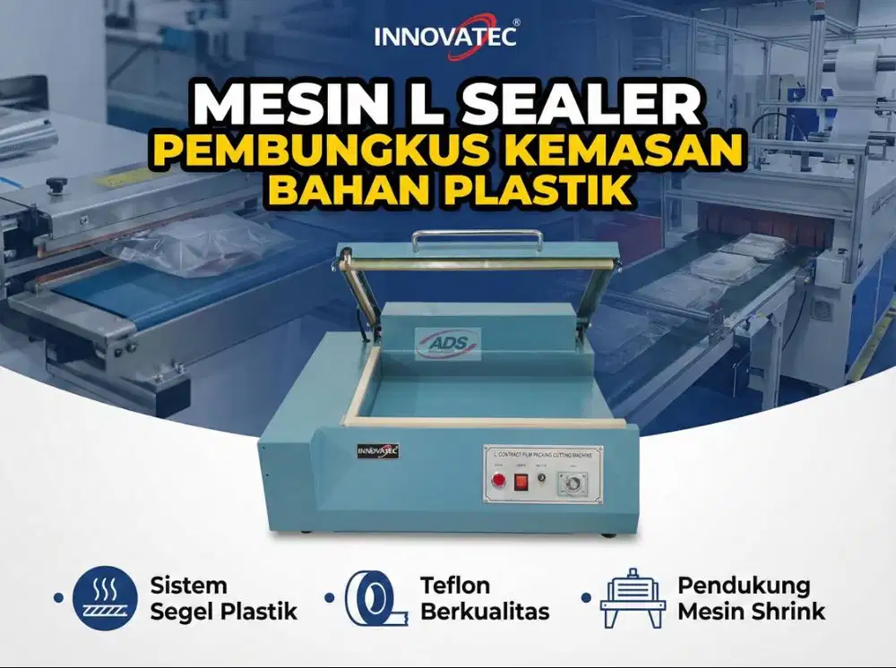 L SEALER PEMBUNGKUS KEMASAN BAHAN PLASTIK / PENYEGELAN