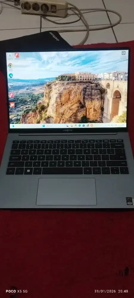 JUAL LAPTOP ADVANCE WORKPRO 8GB/256GB