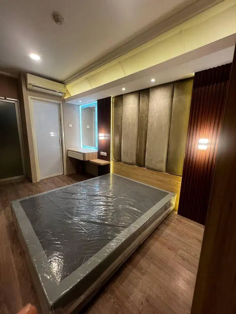 Full perabot baru, Apartemen Educity Pakuwon City tipe studio