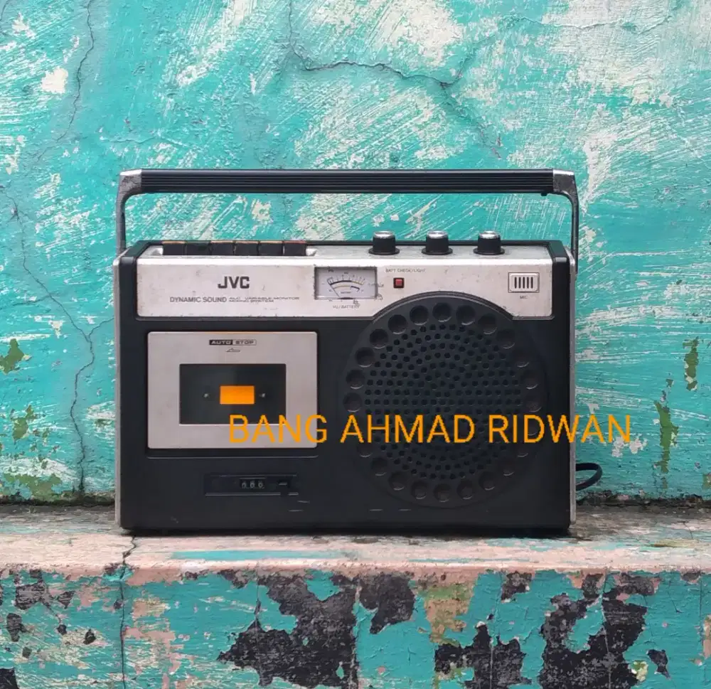 tape jvc kaset pita antik jadul kuno tua klasik. tanpa radio