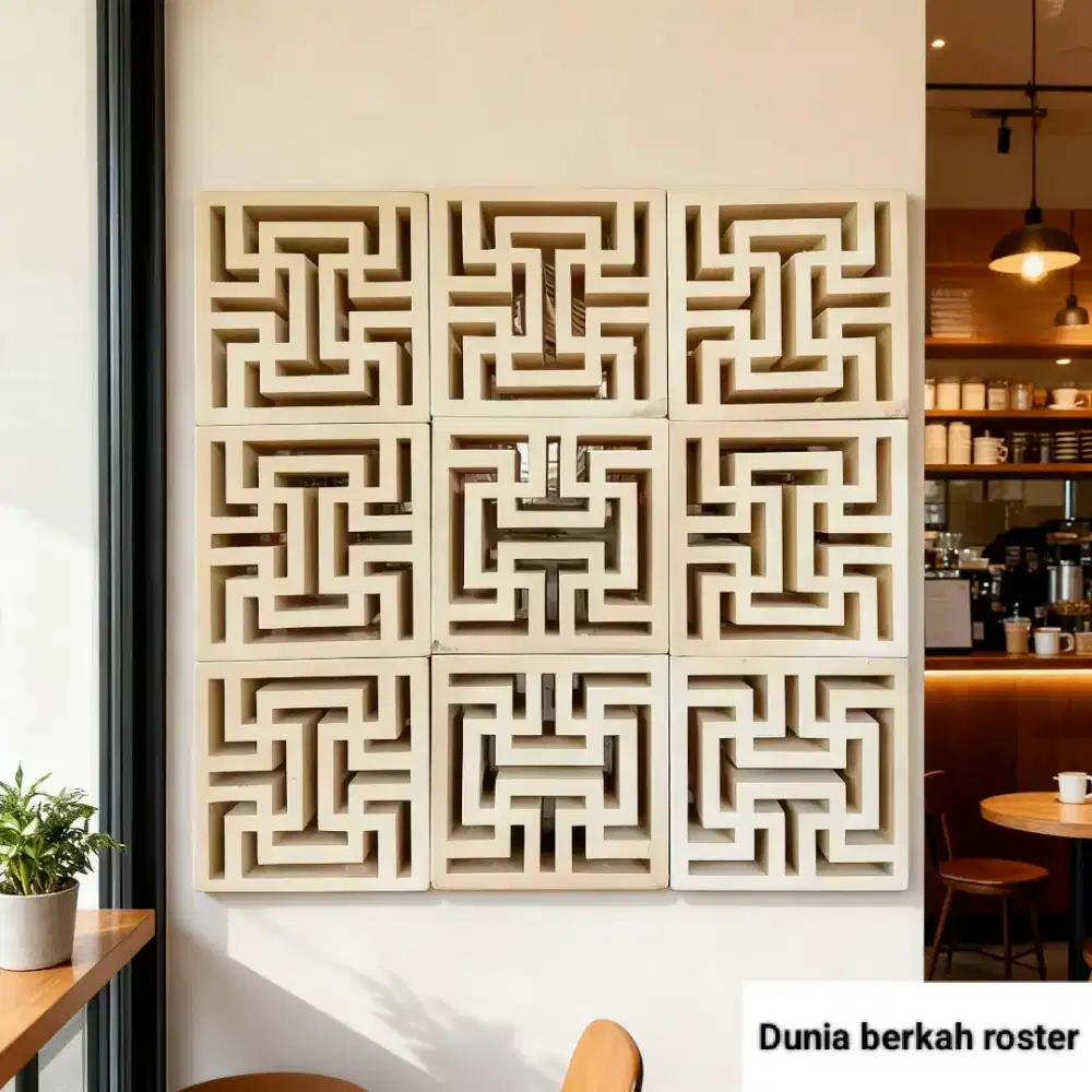 Roster beton minimalis