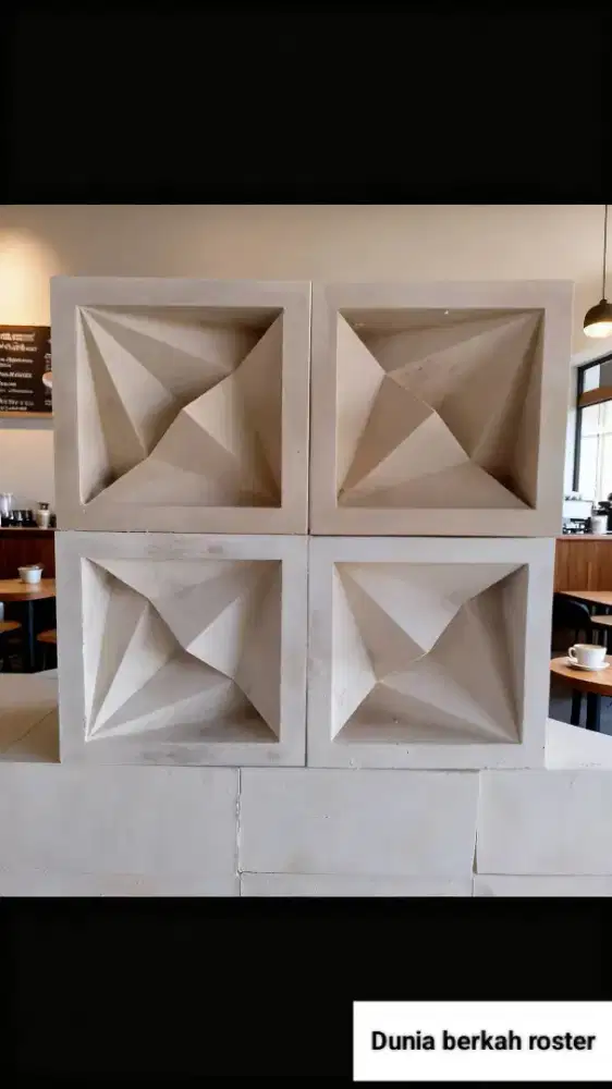 Roster beton minimalis