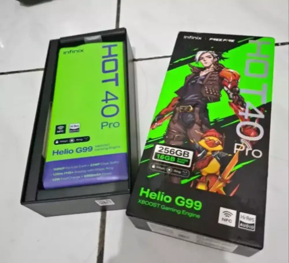 Infinix hot 40 pro 8+8 256