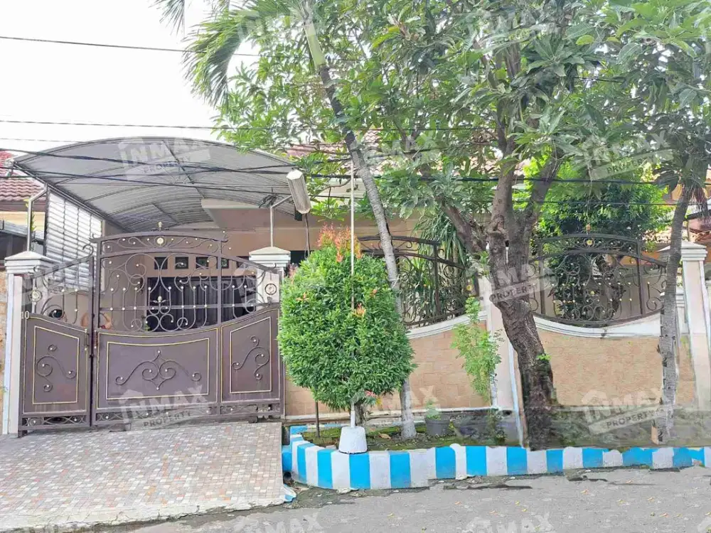 Rumah Rungkut Asri Surabaya Semi Furnish Bebas Banjir Dekat Transmart dan akses Tol