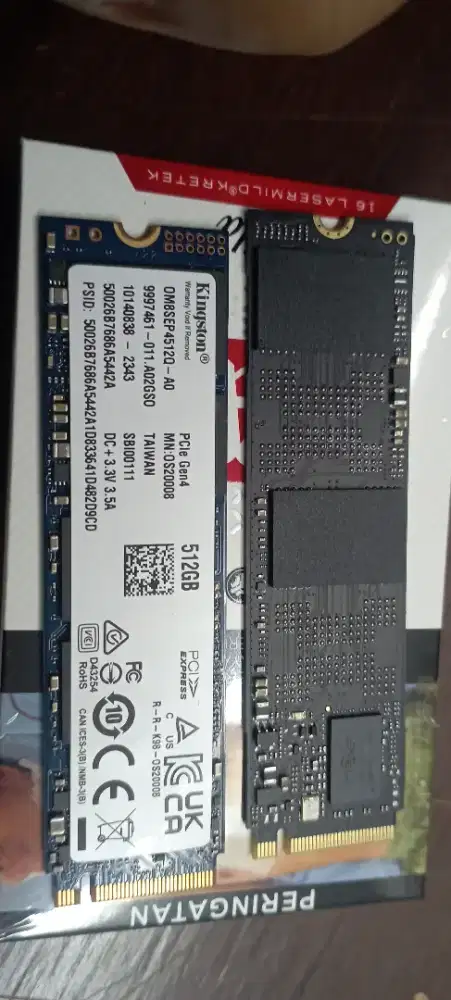 SSD   NVme   512