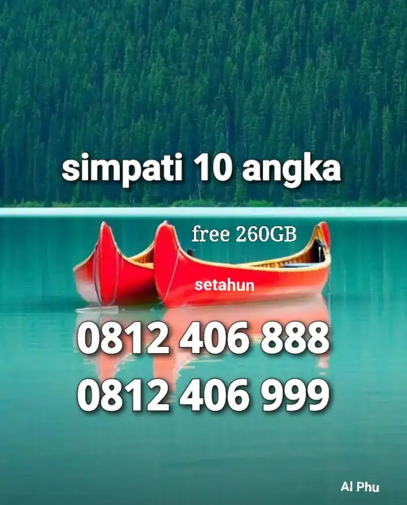 Simpati 10 angka nomor cantik