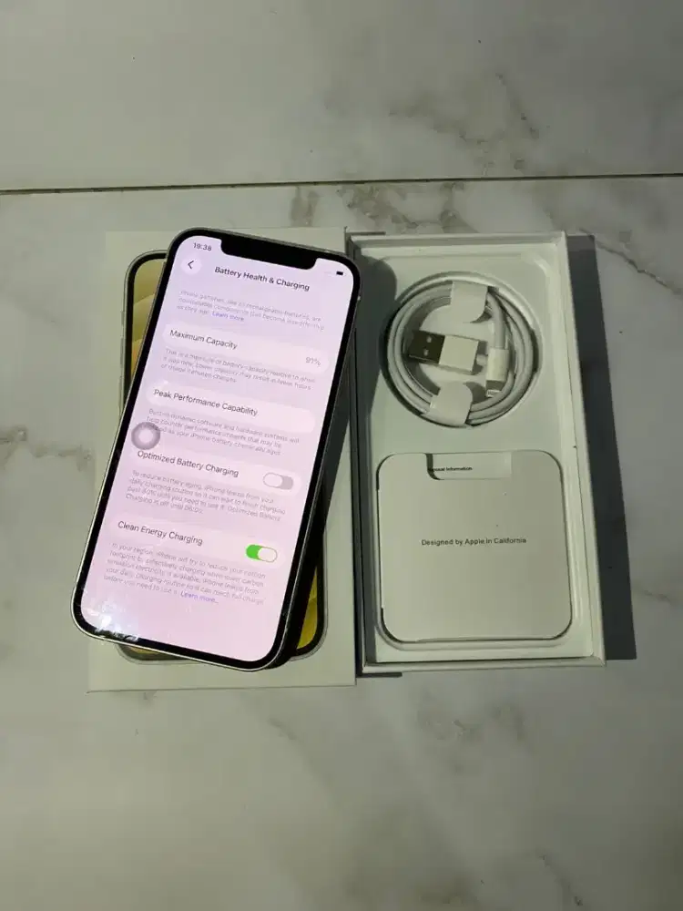 IPHONE 12 64 INTER 
FACE ID ON