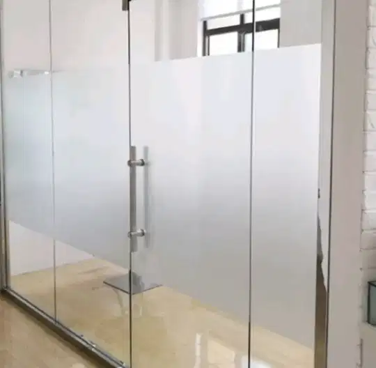 kaca film home service & stiker rumah sticker kantor sandblast gedung